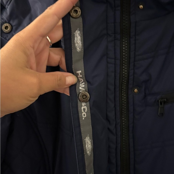 Hawke & Co Women's Navy Insulated Weather Jacket - Picture 5 of 9